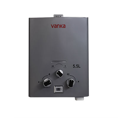 Outdoor Portable Camping Tankless Propane Pemanas Air Tekanan Rendah Gaya Modern