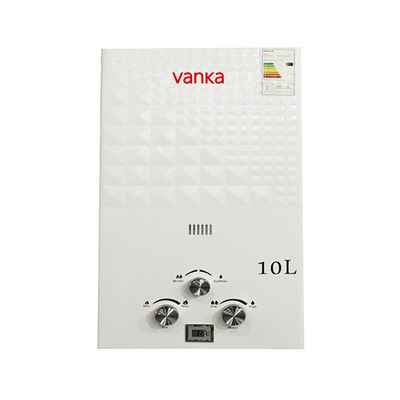 20KW 10L LPG Tankless Pemanas Air dengan Automatic Electrical Pulse Ignition untuk Shower