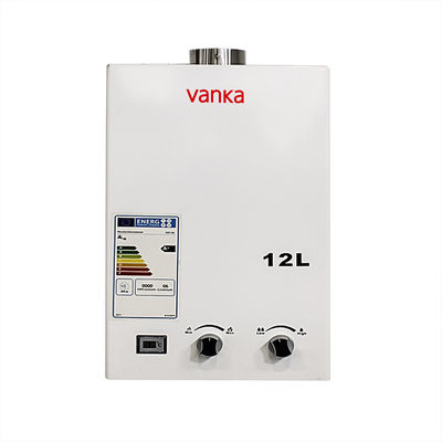Suhu digital disesuaikan dipaksa gas buang Pemanas air Efisiensi tinggi 12L - 24L