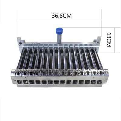 Perlengkapan pemanas air khusus Baja tahan karat Fire Row Gas Burner Tembaga Manifold