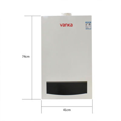 Powder Coated Natural Gas Combination Boiler 20 - 40Kw Untuk Pemanasan Ruang / Air Panas