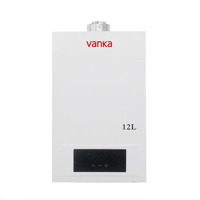 LED Display Digital Indoor Tankless Gas Water Heater Dengan Perlindungan Kegagalan Api