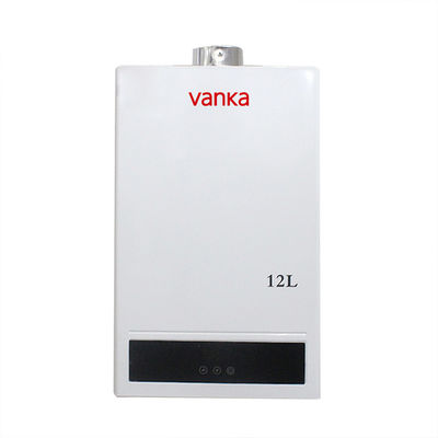 2000W Tankless Gas Hot Water Heater Dinding Dipasang Dengan Kontrol Suhu Digital