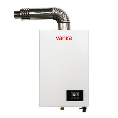 Indoor Tankless Wall Mounted Gas Hot Water Heater Dengan Oxygen Free Copper Heat Exchanger