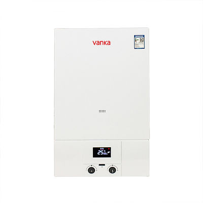 Powder Coating Wall Mounted Gas Combi Boiler 20Kw - 40Kw Digital Display Sertifikasi CE