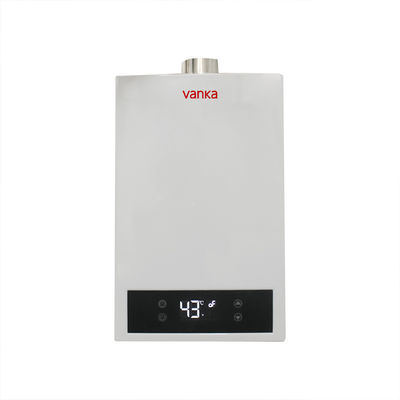 Pemasok dinding pemanas air gas instan mewah putih