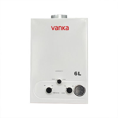 Sistem Air Panas Digital 6L Shower Portable Komersial Pada Permintaan Pemanas Air Gas