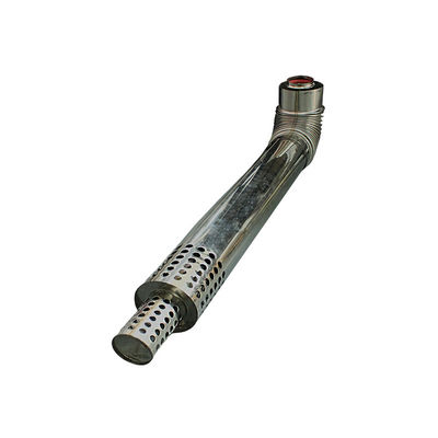 Pipa asap stainless steel untuk boiler dipasang di dinding Solusi knalpot yang aman dan tahan lama
