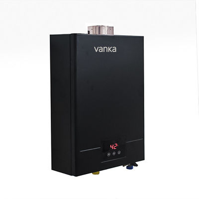 12L Dinding Tankless Gas Water Heater Indoor Thermostat-Dikendalikan Sistem Digital