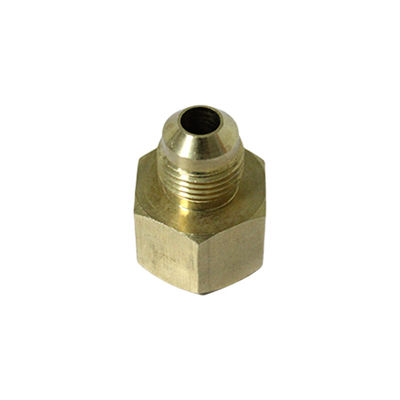 Konektor Gas Kuningan untuk Pipa Gas Alam Stovetop Threaded Straight Fitting