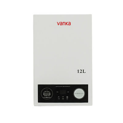 CE Certified 12L Balanced Flue Gas Water Heater OEM Didukung