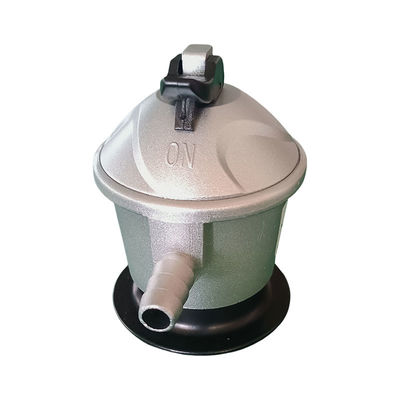 Regulator Gas Keamanan Dua Lapisan 35mm Sertifikat CE untuk Silinder Gas Rumah Tangga