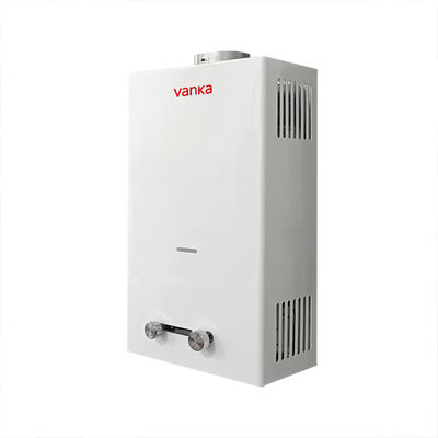 Pemanas air panas gas 10L dengan sistem asap seimbang