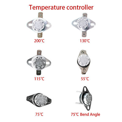 KSD301 Bimetal Thermostat 250V 10A Sakelar termal multi-suhu