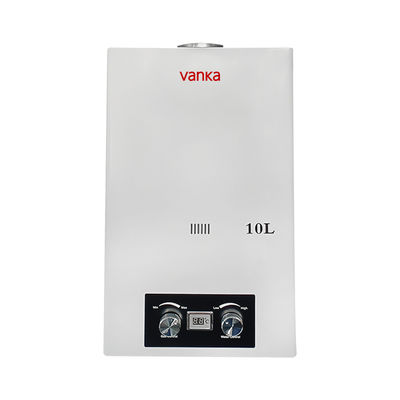 Pemanas Air Cerobong Putih 10L Hemat Energi Mudah Dipasang