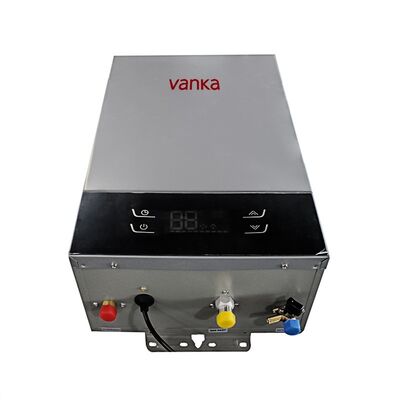 Pemanas Air Gas Dalam Ruangan Kamar Mandi 12L Kontrol Termostatik Otomatis