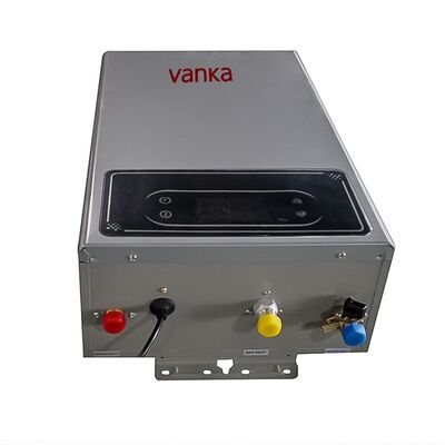 16L suhu konstan pemanas air gas dalam ruangan sepenuhnya otomatis kipas dipaksa