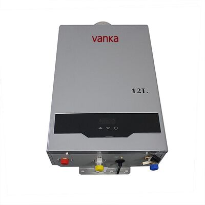 Pemanas Gas Aliran Kontinu Multi Titik Efisiensi Tinggi Dipasang di Dinding Sistem Air Panas Dalam Ruangan