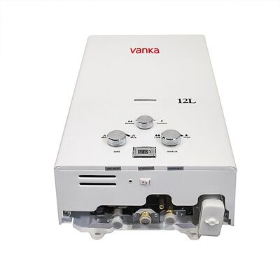 Pemanas Air Instan LPG Propana Tanpa Tangki Komersial dan Residensial Rentang Kapasitas 6L Hingga 24L untuk Penggunaan Hotel, Apartemen, dan Industri