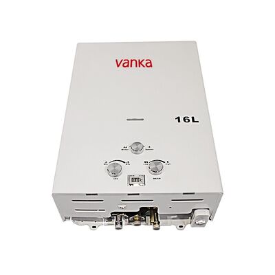 16L Seimbang Flue Gas Alam Instan Pemanas Air Untuk Rumah Hotel Dan Apartemen Penggunaan Komersial Dan Perumahan