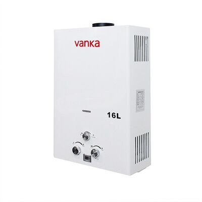 16L LPG Instant Tankless Water Heater Knob Control Penggunaan Rumah Untuk Rumah Hotel Apartemen Dan Aplikasi Komersial