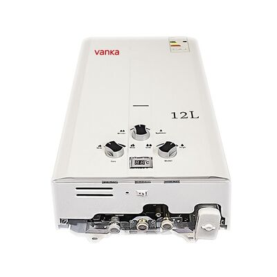 Pemanas Air Gas Instan Tanpa Tangki 12L yang Dipasang di Dinding dengan Suhu yang Dapat Disesuaikan untuk Penggunaan Rumah, Hotel, Apartemen, dan Komersial