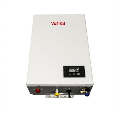 Pemanas Air Gas Tanpa Tangki yang Dipasang di Dinding Dalam Ruangan dengan Penukar Panas Tembaga Bebas Oksigen untuk Penggunaan Rumah, Hotel, Apartemen, dan Komersial