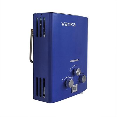 Pemanas Air Gas Camping Portable 12KW LPG Propana Desain Modern Kamar Mandi Luar Ruangan Pemanasan Instan