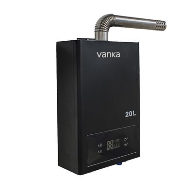 Pemanas Air Gas Dalam Ruangan dengan Saluran Udara Seimbang Kontrol Suhu Digital Pemanasan Presisi Hemat Energi Aman