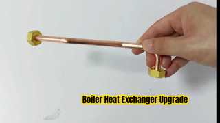 Set Tabung Tembaga Penukar Panas Boiler